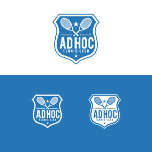 Ad Hoc Tennis Club | Logo Design by Graphic Bricks
