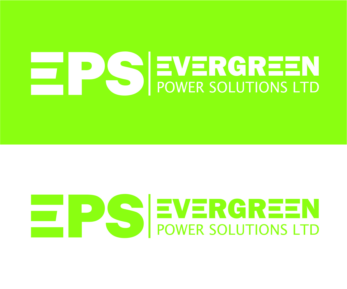 Logo Design by Homelogo for Evergreen Power Solutions Ltd  | Design #21872898