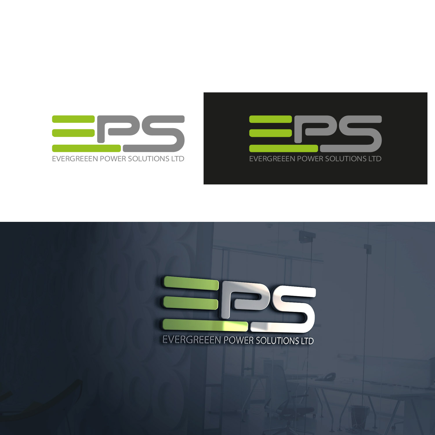 Diseño de Logo por Finley Johnson para Evergreen Power Solutions Ltd  | Diseño #21887728