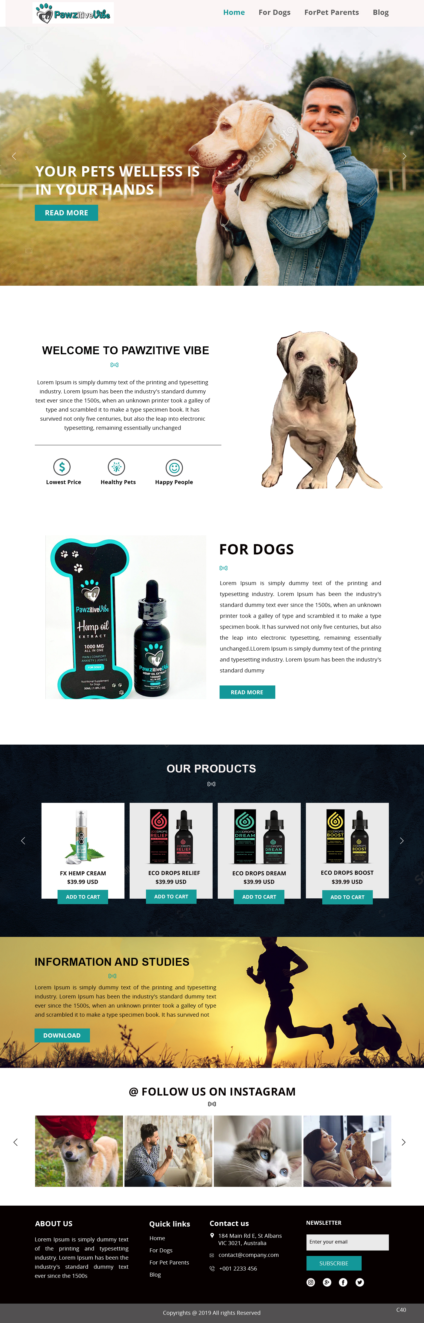 Web-Design von pb für Pawzitive Vibe - ellro dist | Design #21882698