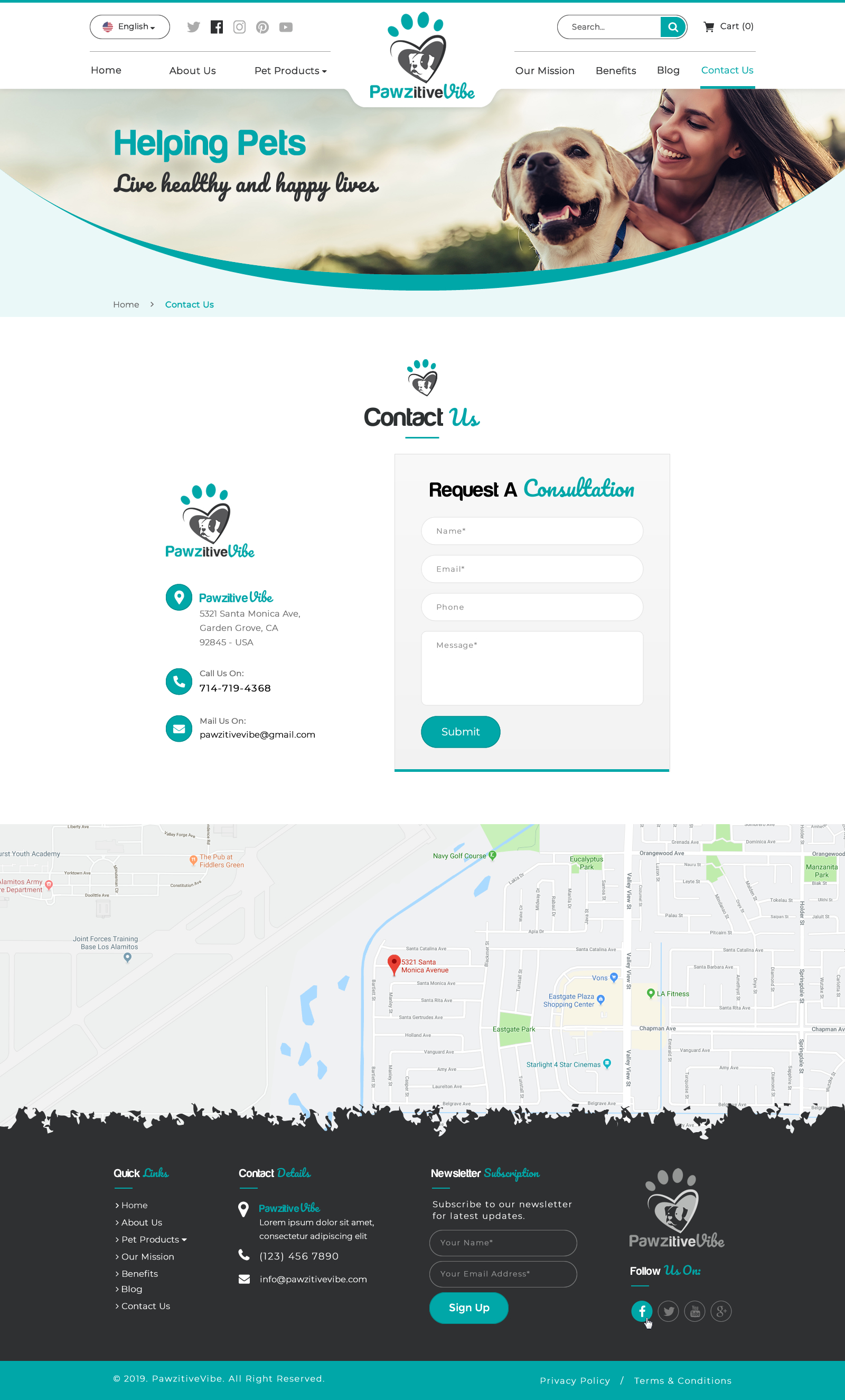 Web Design by Sbss for Pawzitive Vibe - ellro dist | Design #22312661