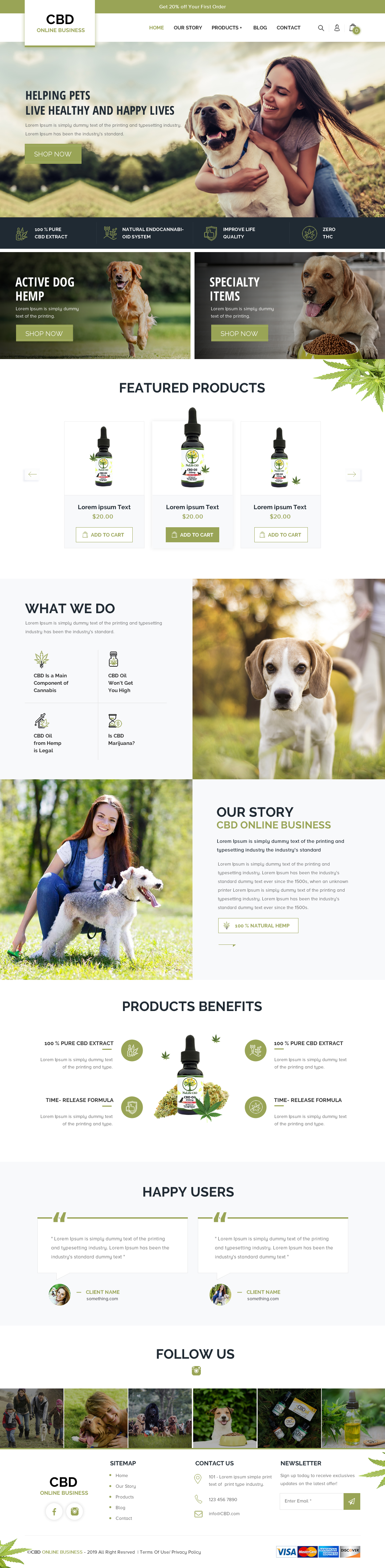 Web Design by rightway for Pawzitive Vibe - ellro dist | Design #21877110