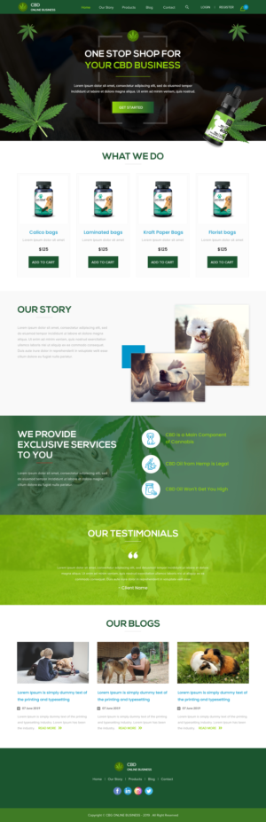 Web Design by rightway for Pawzitive Vibe - ellro dist | Design: #21877114