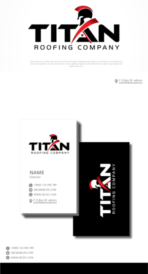 Titan Roofing Company  | Diseño de Logo por graphicevolution