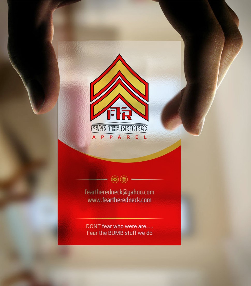 Business Card Design by INDIAN_Ashok for Fear the Redneck LLC | Design #21874528