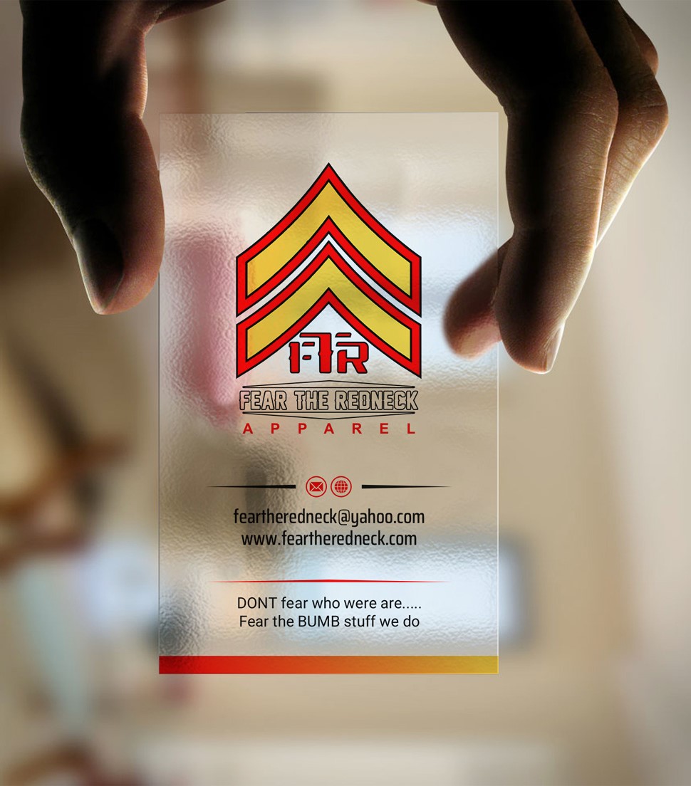 Visitenkarten-Design von INDIAN_Ashok für Fear the Redneck LLC | Design #21874530
