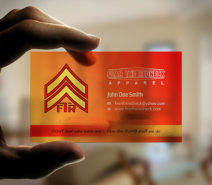 Visitenkarten-Design von INDIAN_Ashok für Fear the Redneck LLC | Design: #21874539