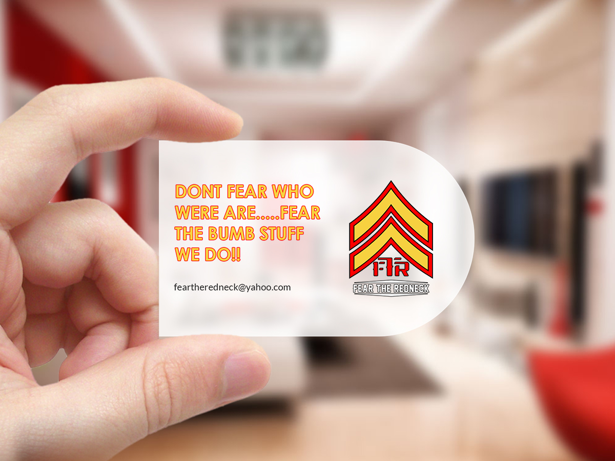 Diseño de Tarjeta de Presentación por Creations Box 2015 para Fear the Redneck LLC | Diseño #21877275