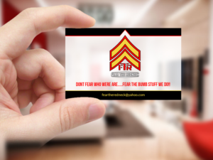 Visitenkarten-Design von Creations Box 2015 für Fear the Redneck LLC | Design: #21877287