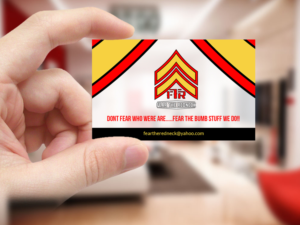 Visitenkarten-Design von Creations Box 2015 für Fear the Redneck LLC | Design: #21877290
