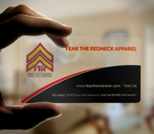 Visitenkarten-Design von Uttom 2 für Fear the Redneck LLC | Design: #21877484