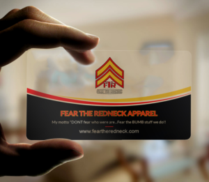 Visitenkarten-Design von Uttom 2 für Fear the Redneck LLC | Design: #21877485