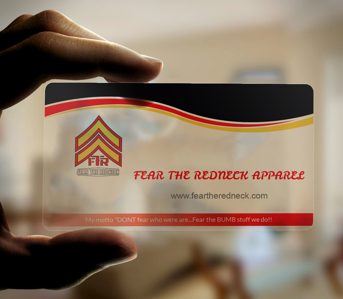 Visitenkarten-Design von Uttom 2 für Fear the Redneck LLC | Design #21877488