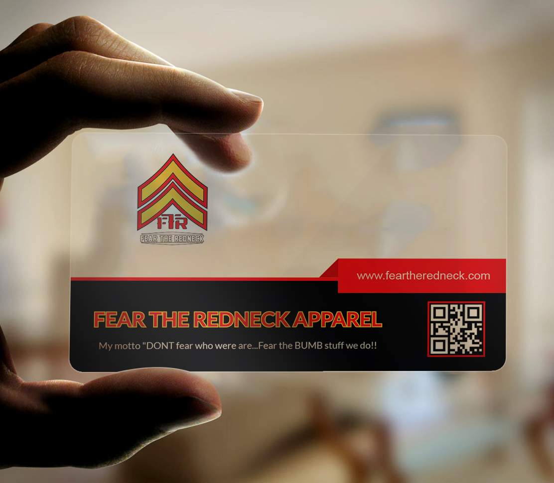 Business Card Design by Uttom 2 for Fear the Redneck LLC | Design #21877546