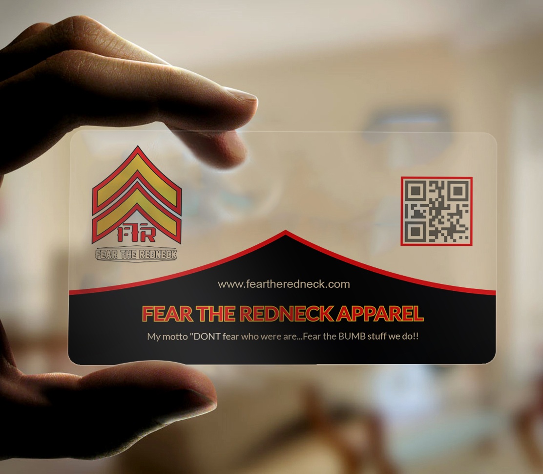 Business Card Design by Uttom 2 for Fear the Redneck LLC | Design #21877547