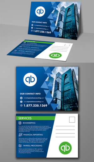 Top Marks Accounting Postcard | Diseño de Postal por ecorokerz