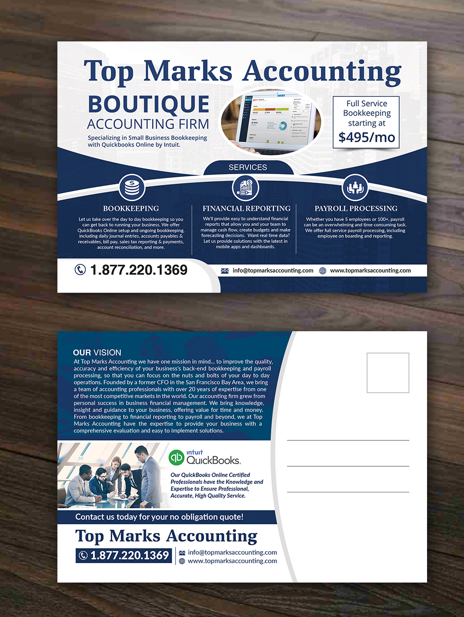 Postcard Design by innovative earth for this project | Design #21920504
