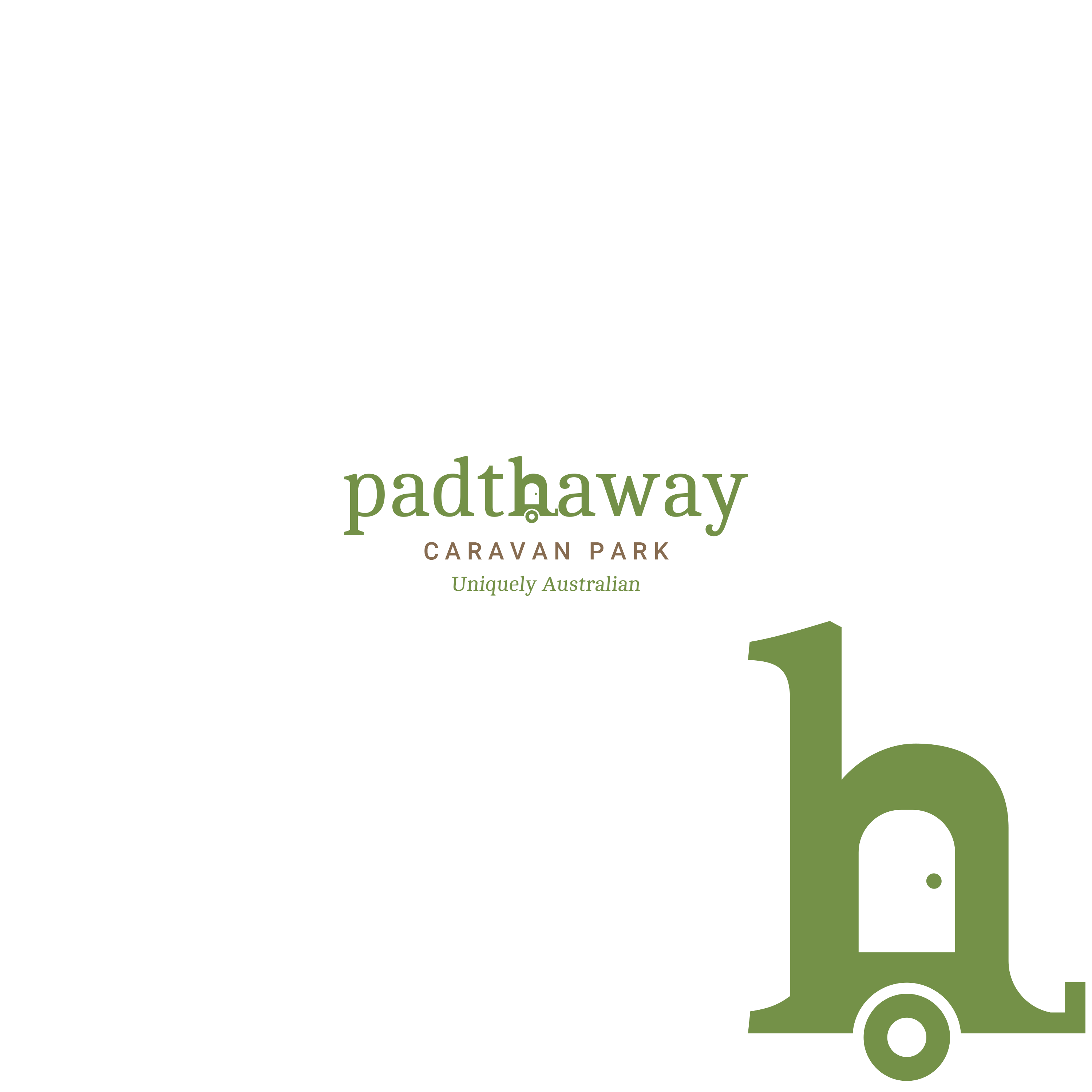 Logo Design by Felipe Moura for Padthaway Caravan Park | Design #21920230