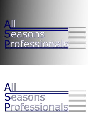 Logo-Design von Akshaya 3 für All Seasons Professionals | Design: #21882358