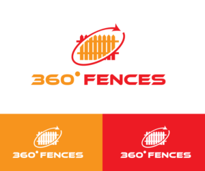 360 * fences ( the asterisk simbolizes degrees ) but has to be a degree symbol.  | Logo Design by design new