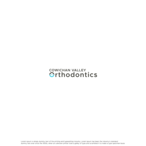 Cowichan Valley Orthodontics | Logo Design by Potatow