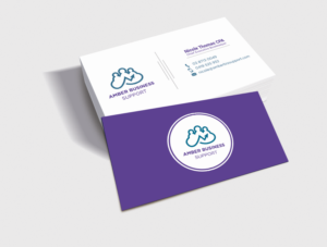 Business Card Design by Sonar Tari for Amber Business Support | Design: #21881946
