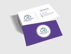 Business Card Design by Sonar Tari for Amber Business Support | Design: #21881995