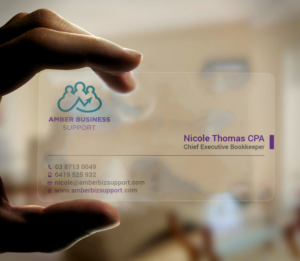 Business Card Design by Tripti Ranjan Gain for Amber Business Support | Design: #21881078