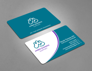 Business Card Design by Tripti Ranjan Gain for Amber Business Support | Design: #21895192