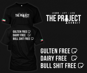 The project Kuwait podcast T-shirt  | Diseño de Camiseta por OR-PiXEL STUDIO ™