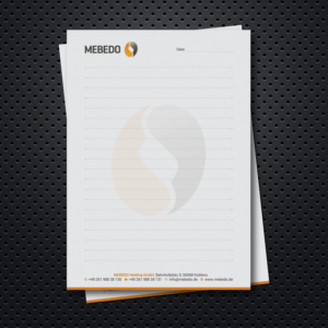 Stationery Design by OxonoArt for MEBEDO Holding GmbH | Design: #21883168