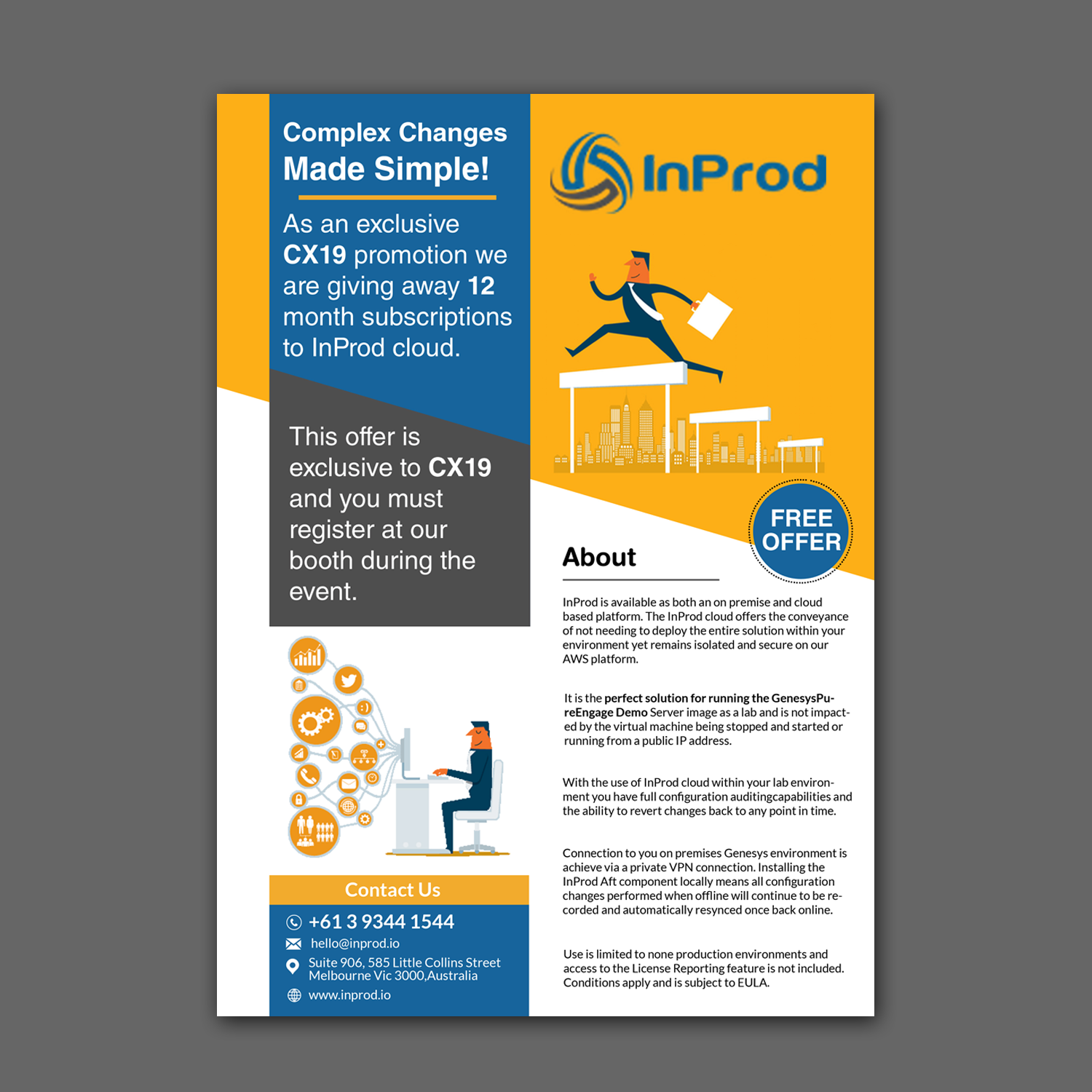 Diseño de Flyer por Schöpfer para Oden Industries | Diseño #21877629