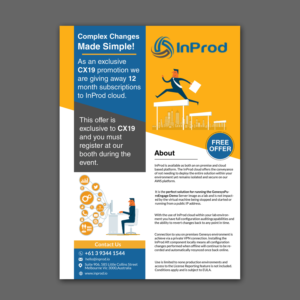 Promotional flyer for a free offering | Diseño de Flyer por Schöpfer