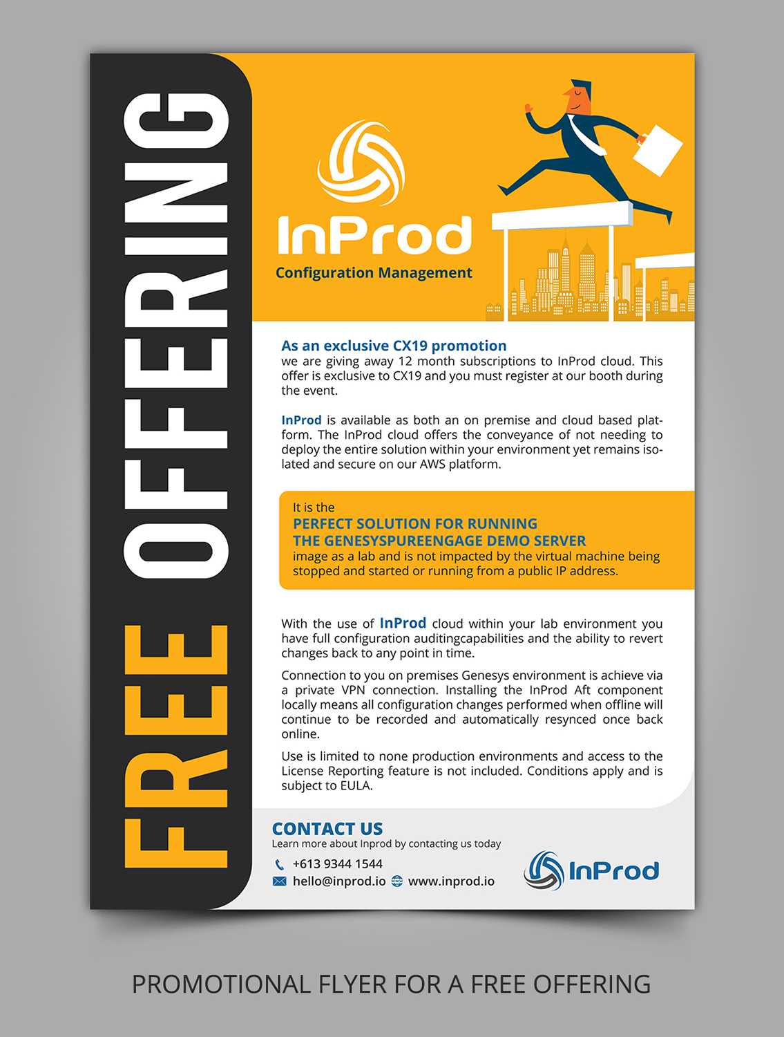 Flyer Design by ARTOGRAPHY for Oden Industries | Design #21877362