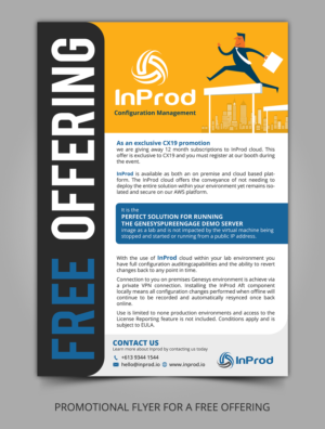Diseño de Flyer por ARTOGRAPHY para Oden Industries | Diseño #21878196