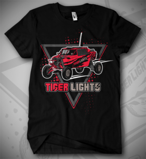 Tigerlights Racing | Diseño de Camiseta por Jonya