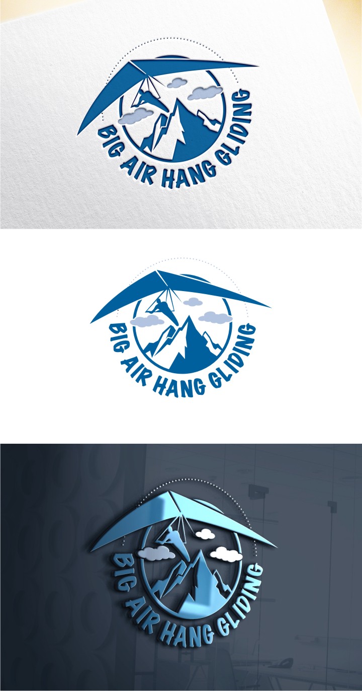 Logo Design by Soul Light for Big Air Hang Gliding | Design #21882678