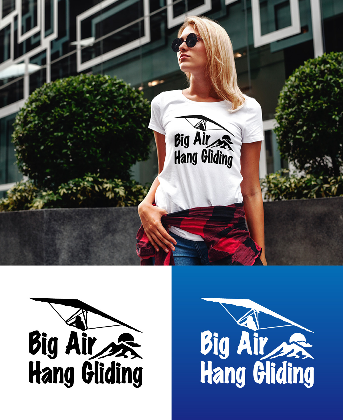 Logo Design by H-H Arts for Big Air Hang Gliding | Design #21882150
