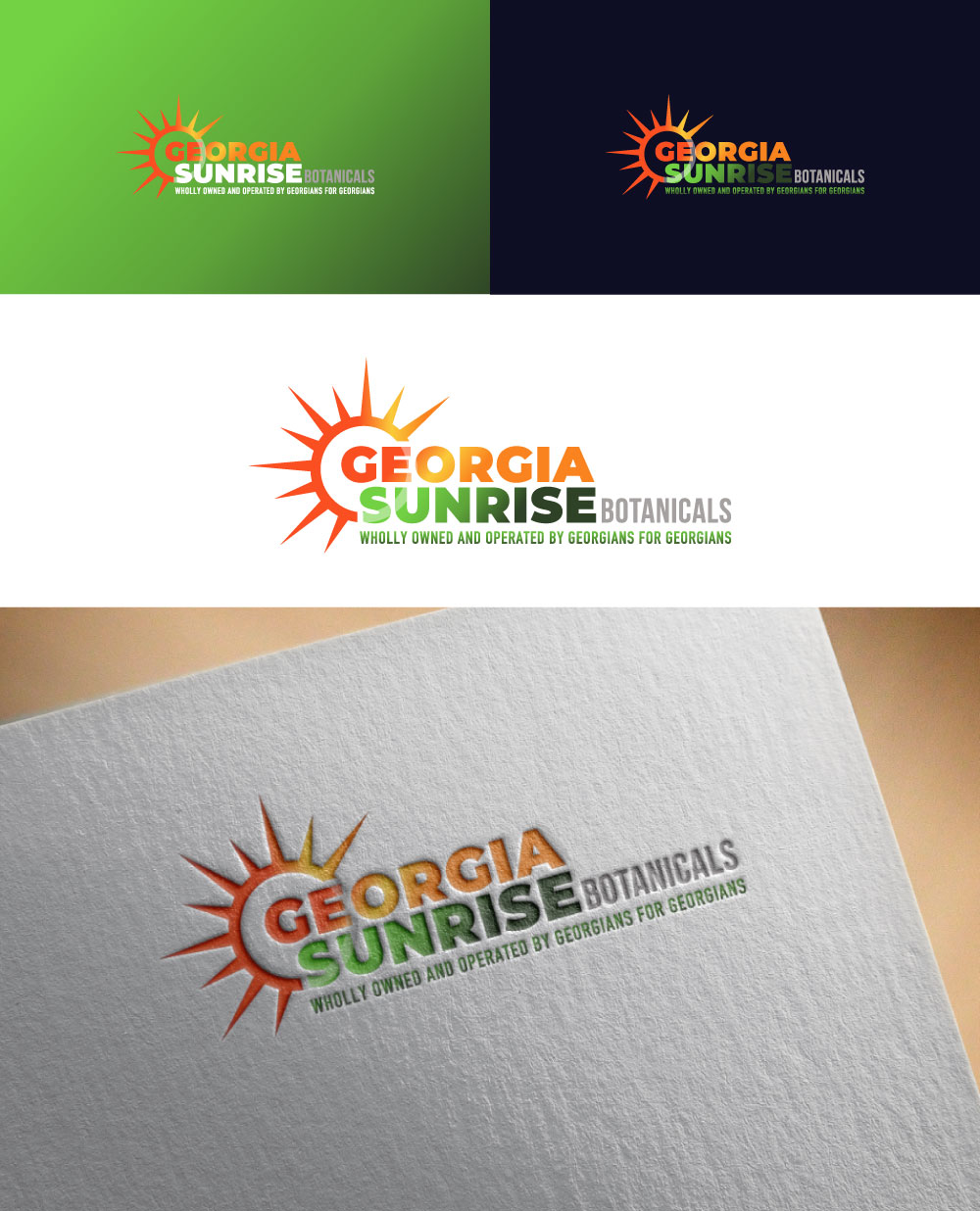 Logo Design by Ash_king for Georgia Sunrise | Design #21889369