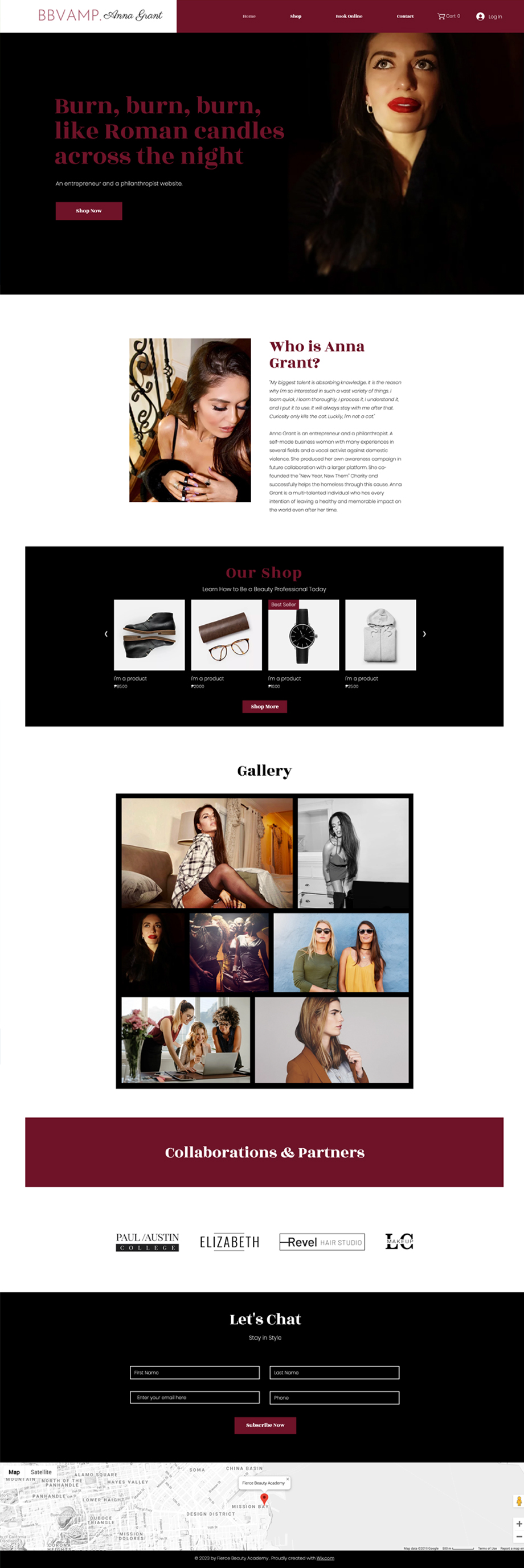 Web Design by Claireative for this project | Design #21885940