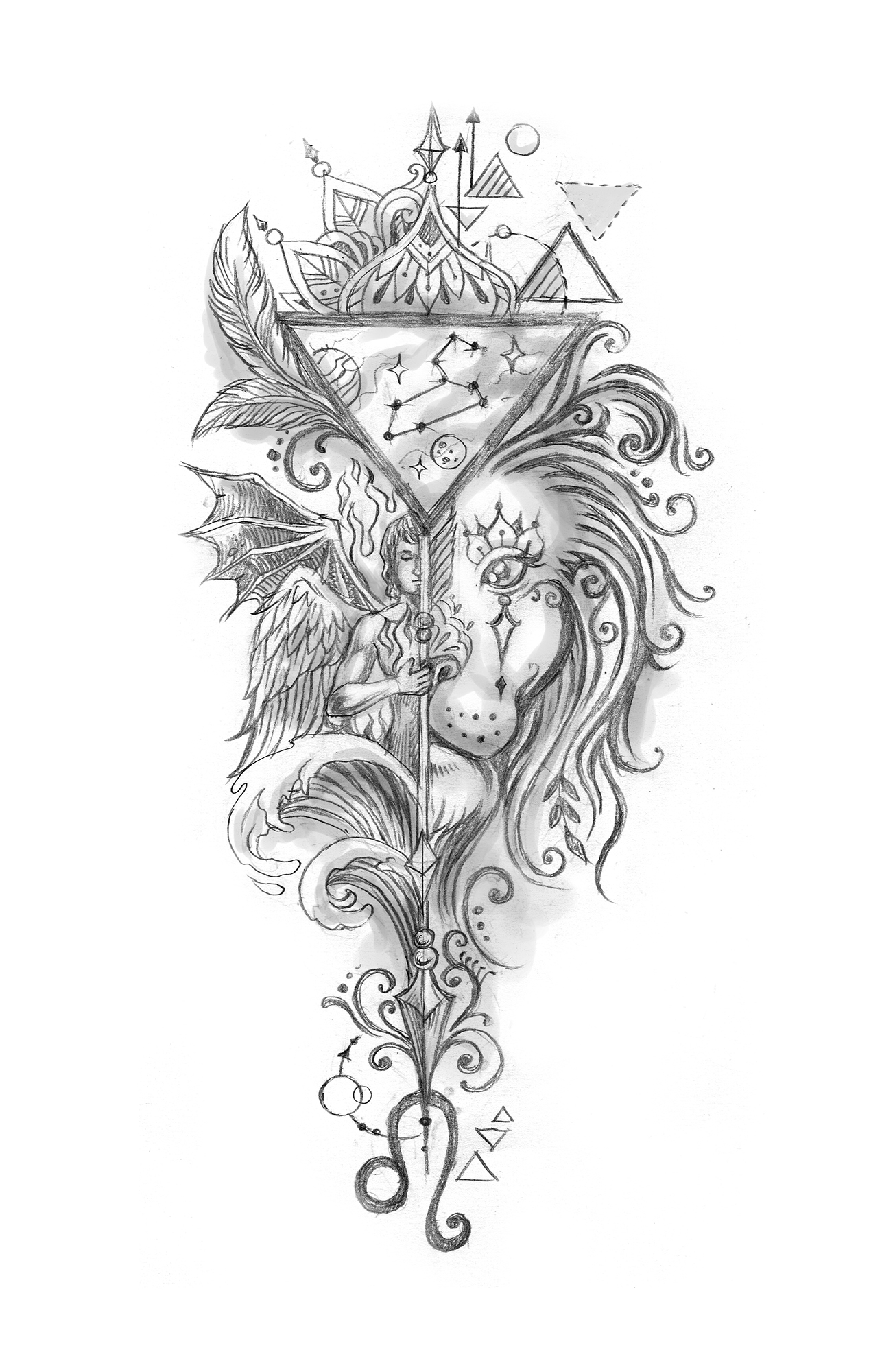 Tattoo Design by SangBlater for this project | Design #21899327