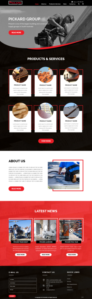 Wordpress Design by pb for this project | Design #21907177