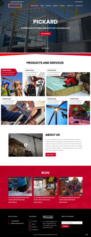 Diseño Wordpress por pb para este proyecto | Diseño: #21907227