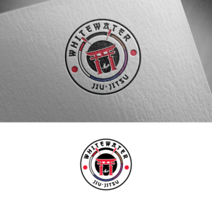we would like to see the logo with and without text.  the text being  "Whitewater Jiu-Jitsu" | Logo Design by Graphic Bricks