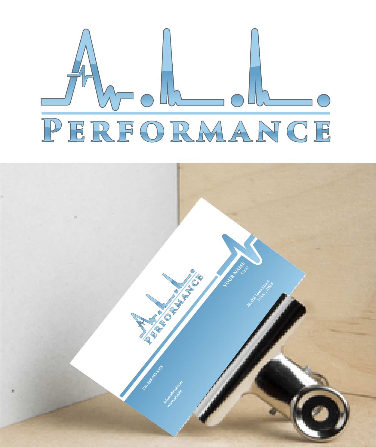 Diseño de Logo por Soul Light para A.L.L. Performance Training & Fitness  | Diseño #21932356