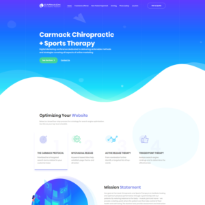Diseño Web por ArunKoshti para Carmack Chiropractic and Sports Therapy | Diseño: #21896536