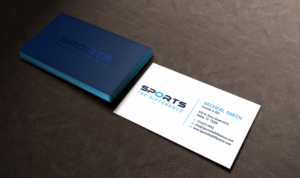 Sports industries business card with professional design | Visitenkarten-Design von Tripti Ranjan Gain