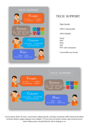 Communication Skill: TECH Support | Grafik-Design von Luvinda