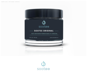 www.Sootee.ca. , Sootee Original Charcoal Whitening Powder | Logo-Design von DominicDesign