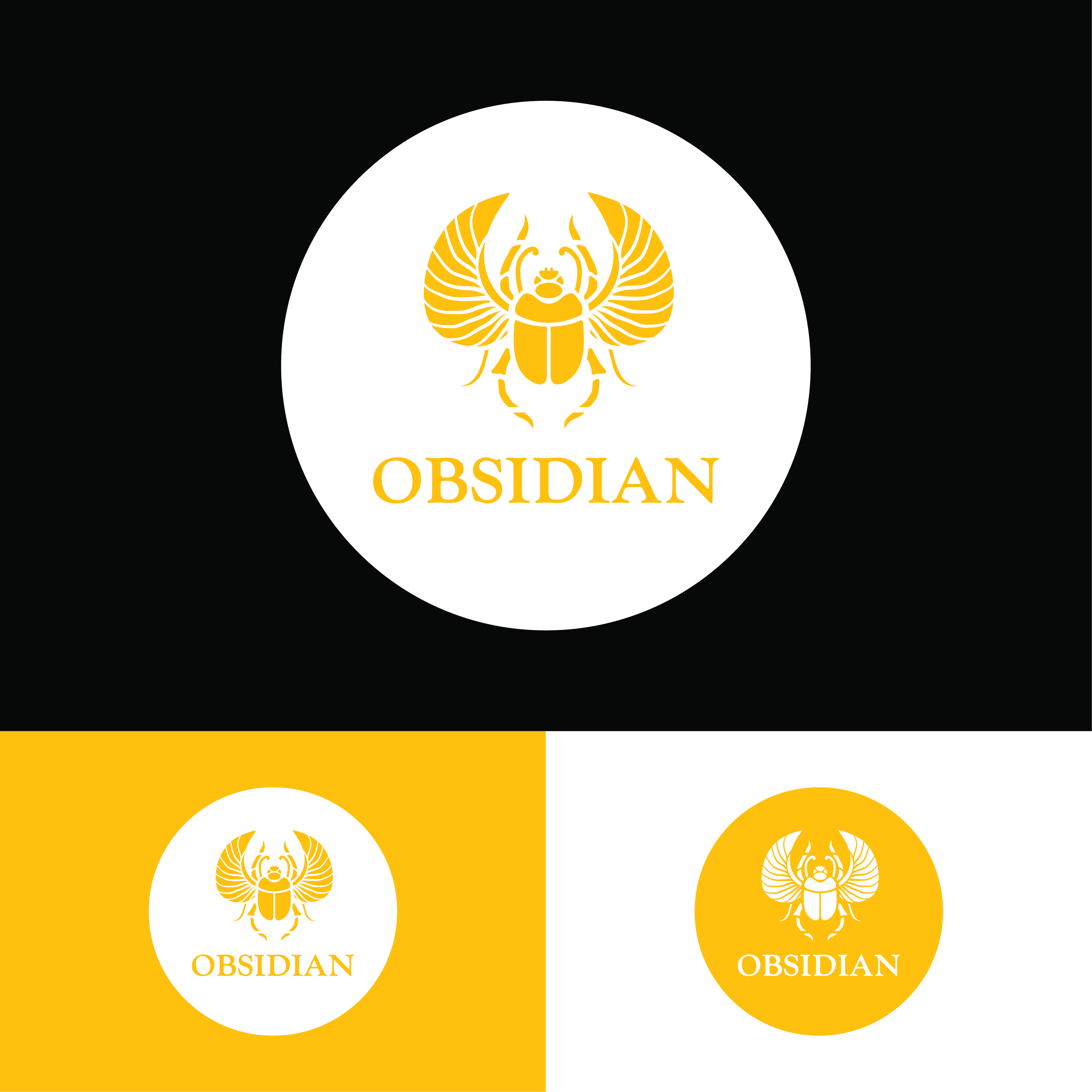 Diseño de Logo por DasTrystan para Obsidian | Diseño #21893026